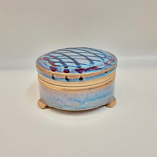 #221295 Treasure Box Blue 3.3x6 $28 at Hunter Wolff Gallery